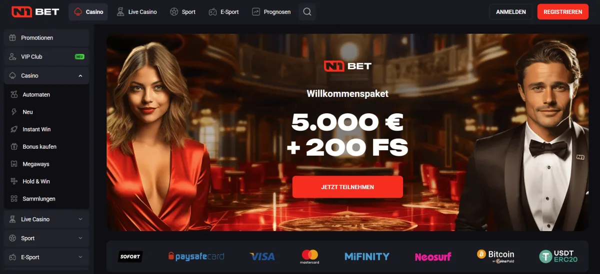 N1Bet homepage sportwetten mit giropay