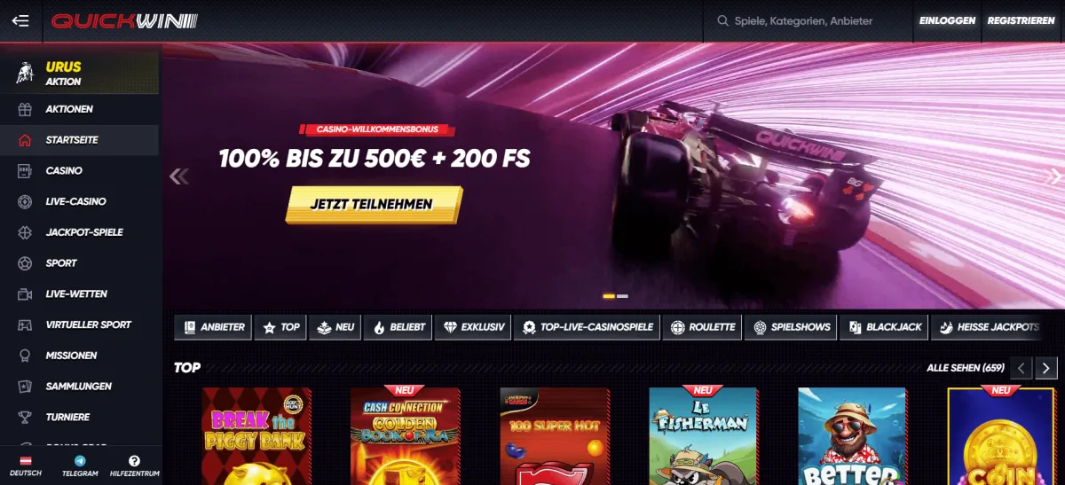 Quickwin homepage bestes giropay casino